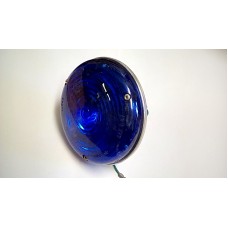 MILITARY BLUE EMERGENCY REPEATER LAMP  ROUND 5 INCH