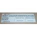 Paint colour code decal MUC6631