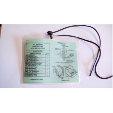 CLANSMAN INVERTED VEE ANTENNA CONTENTS CARD