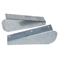 FRONT MUDFLAP BRACKETS GALVANISED