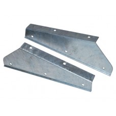 FRONT MUDFLAP BRACKETS GALVANISED