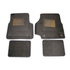 DEFENDER FRONT AND REAR CARPET SET - BLACK