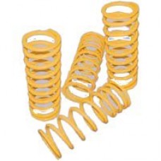 FRONT COIL SPRINGS - PAIR - YELLOW HIGH PERFORMANCE