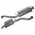 STAINLESS STEEL EXHAUST SYSTEM RANGE ROVER 3.9/4.2