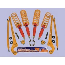 SUPER GAZ SUSPENSION KIT HEAVY DUTY +40mm LIFT. DEFENDER 110 NARROW BUSH