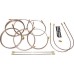 COMPLETE VEHICLE BRAKE PIPE SET SERIES 2A SWB RHD