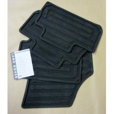 RUBBER FLOOR MAT SET  4 PIECE