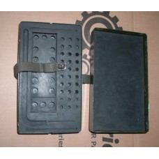 FUSE BOX CASE METAL GREEN