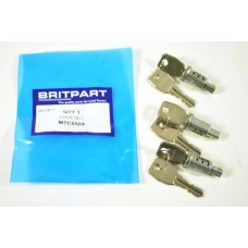 BARREL LOCK & KEY SET  (3)