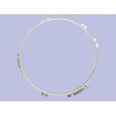 8 INCH HEADLAMP MOUNTING BEZEL STAINLESS STEEL