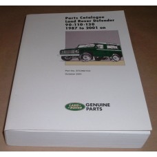 LAND ROVER DEFENDER 90-110-130 PARTS CATALOGUE 1987-2006