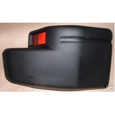 BLACK BUMPER END CAP REAR RH