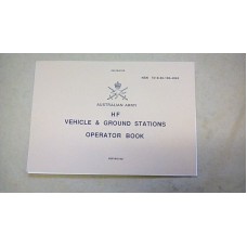 RT-F100 HF VEHICLE / GROUND STATION OPERATORS HANDBOOK