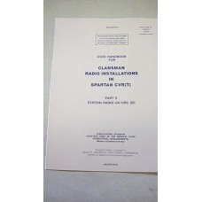 USER HANDBOOK CLANSMAN INSTALLATION IN SPARTAN CVRT