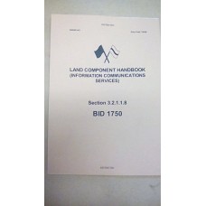 LAND COMPONENT HANDBOOK CLANSMAN BID 1750