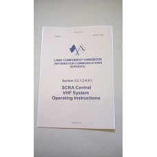 LAND COMPONENT HANDBOOK SCRA CENTRAL VHF SYSTEM