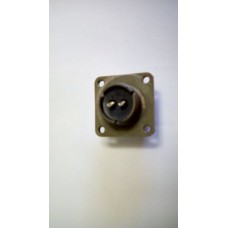 BULKHEAD POWER SOCKET 2 PIN FEMALE