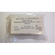 NBC SPARE PARTS KIT DETECTOR CHEM AGENT NO 1 MK 1