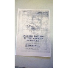 OPERATION AND SERVICE MANUAL UPBC PP-8444CE/U