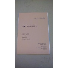 DATRON PRC1077 RADIO SET OPERATORS MANUAL